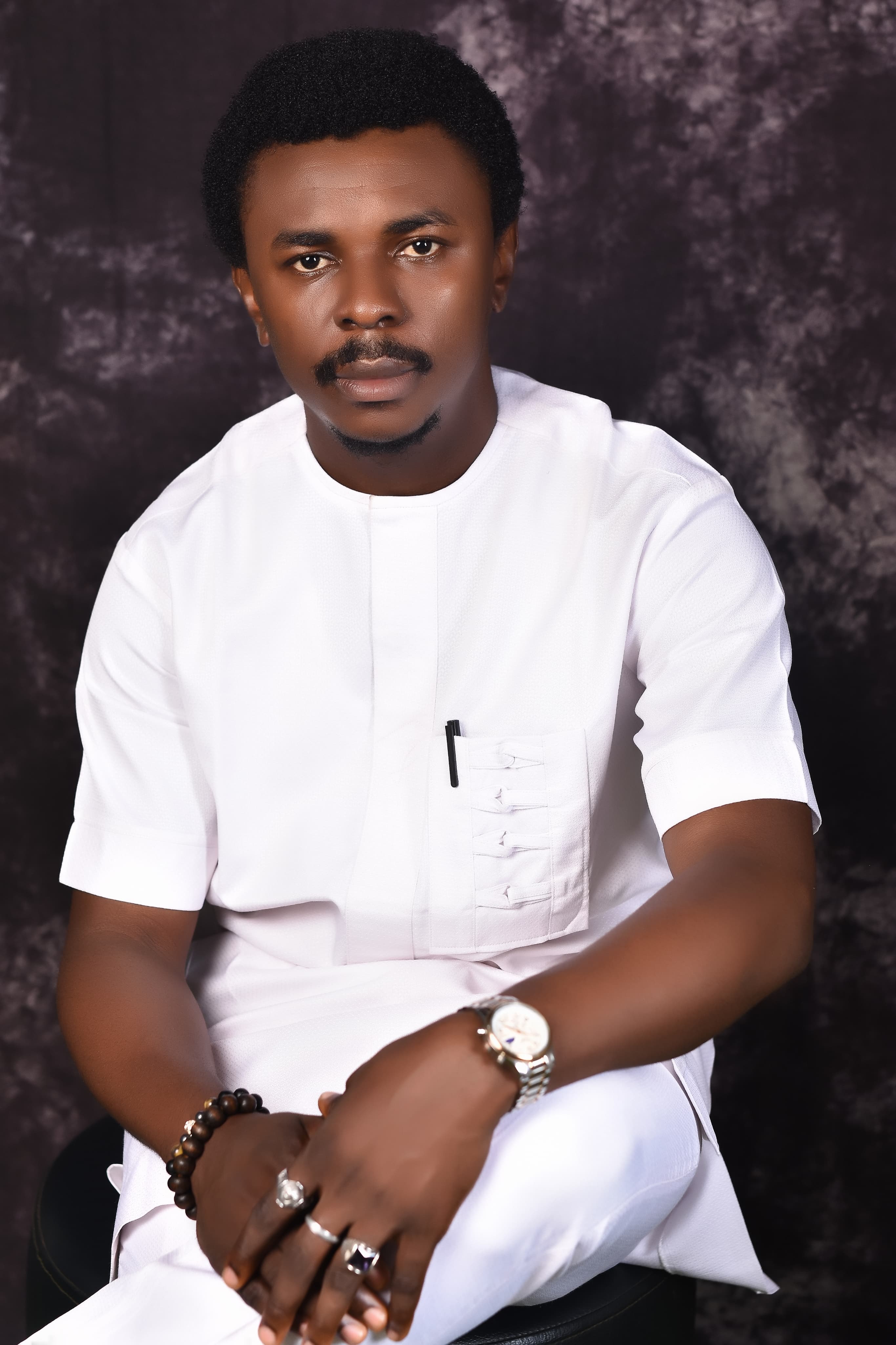 Obinna Udenwe at a reading