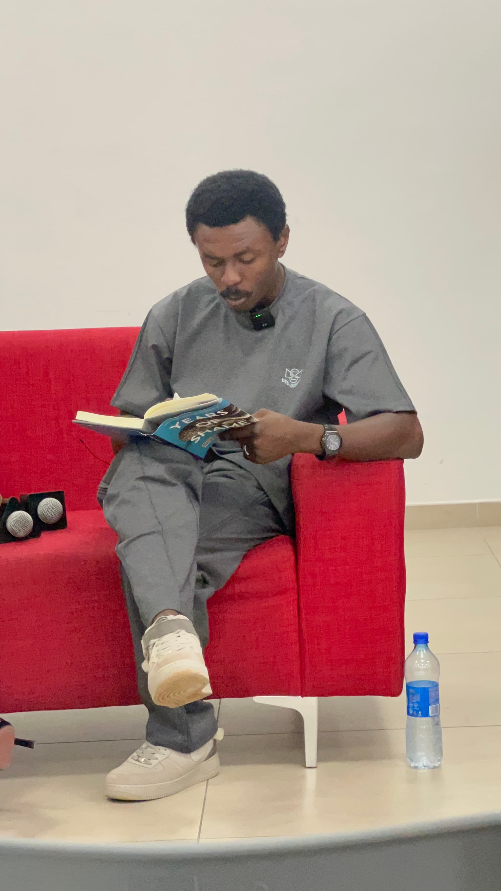 Obinna Udenwe reading